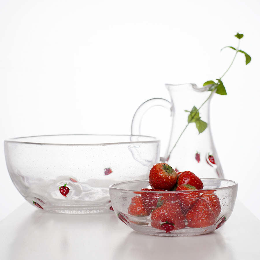 BOLLE 20 CM JORDBÆR